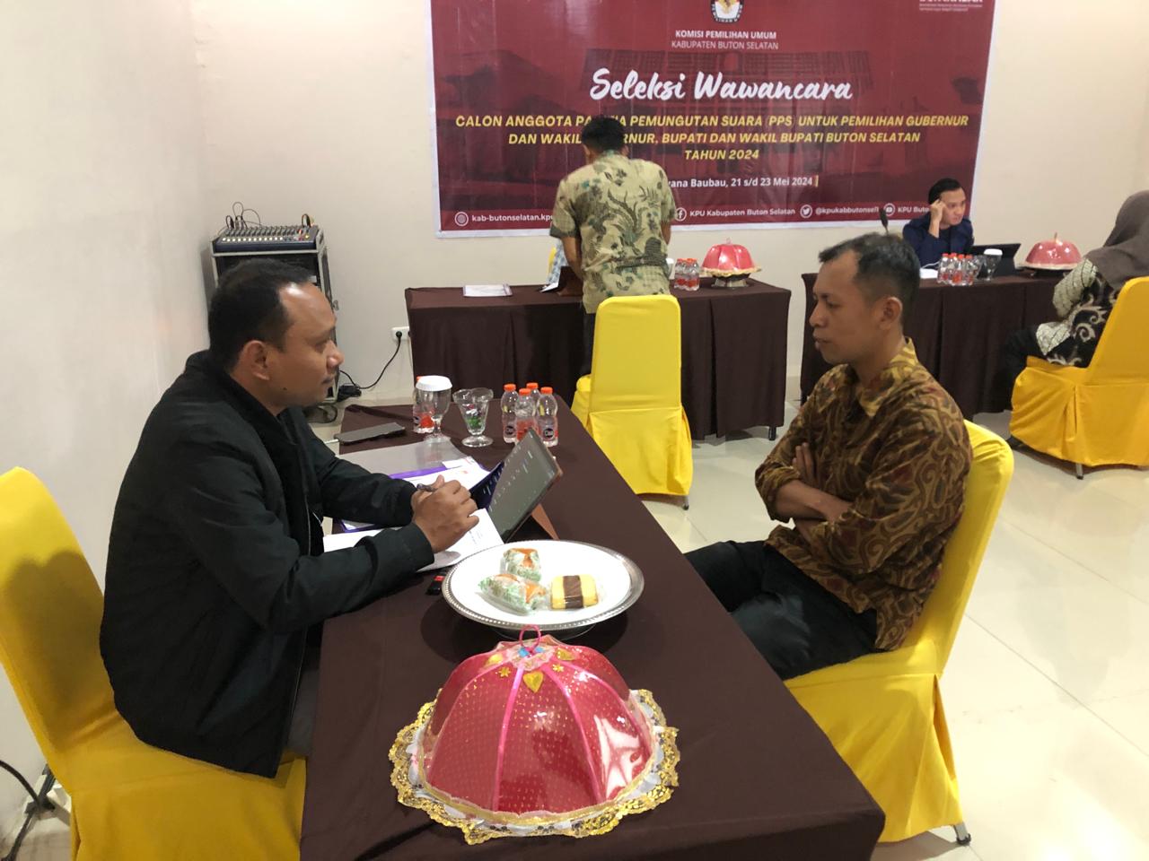 Tes wawancara Calon Anggota PPS